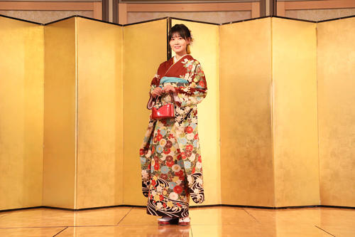 成人式を行ったSKE48伊藤実希（C）2023 Zest，Inc．／衣装協力　株式会社清水屋