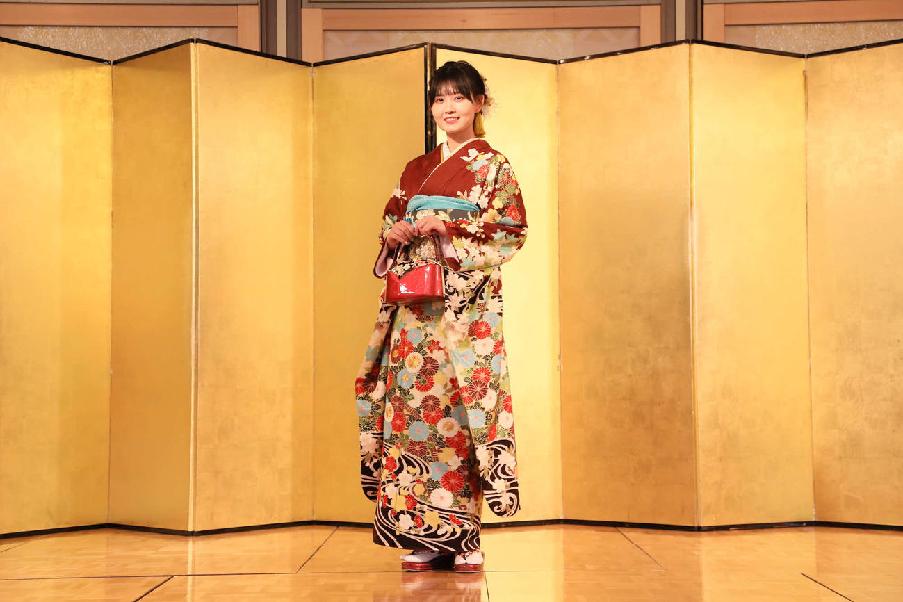成人式を行ったSKE48伊藤実希（C）2023 Zest，Inc．／衣装協力　株式会社清水屋