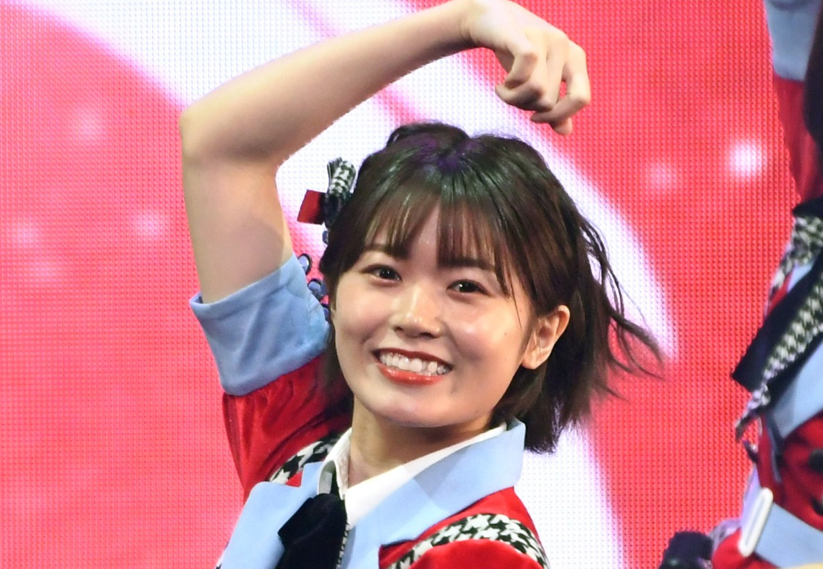 NGT48安藤千伽奈（2022年4月撮影）