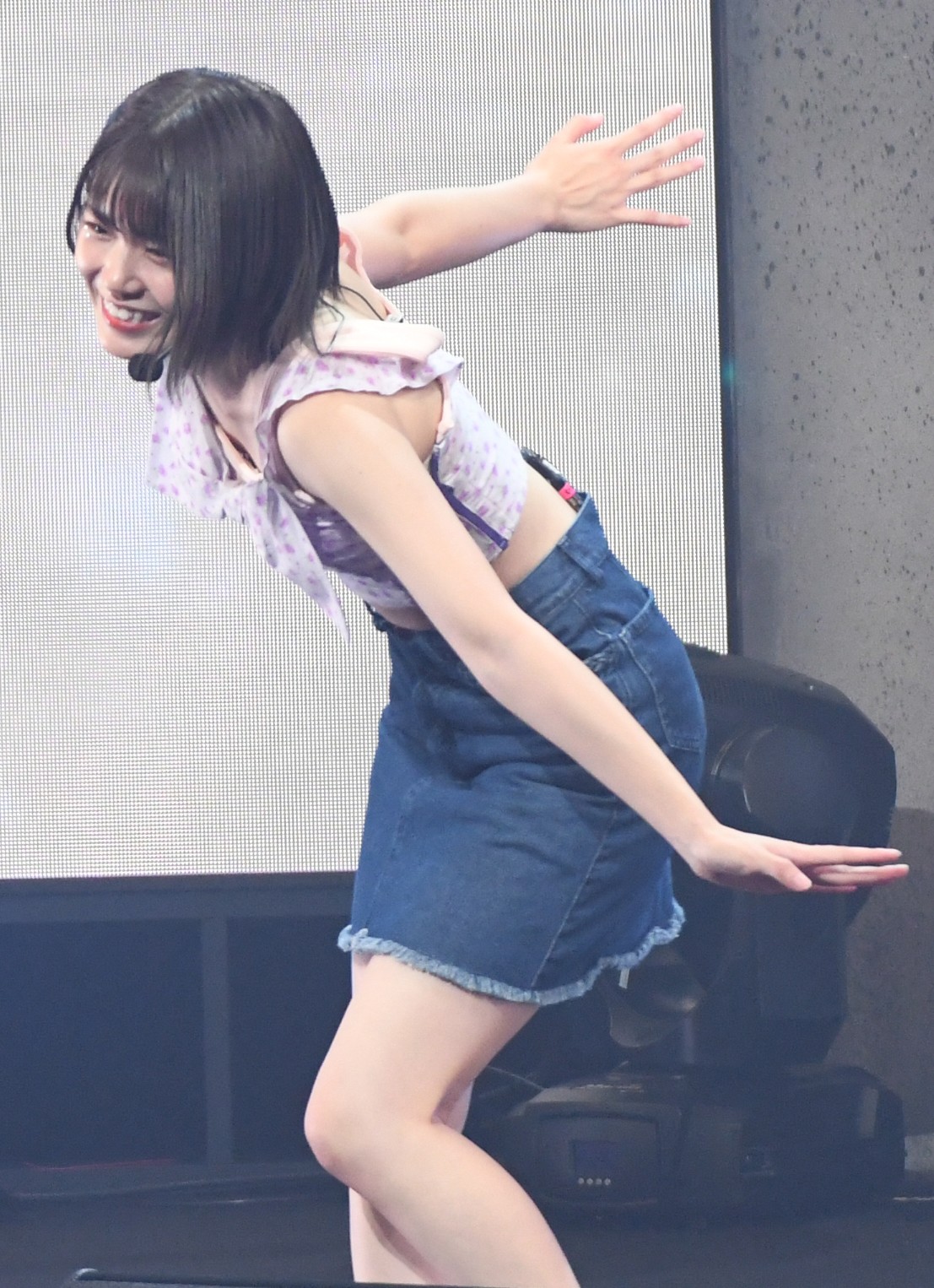 NGT48安藤千伽奈（2022年8月撮影）
