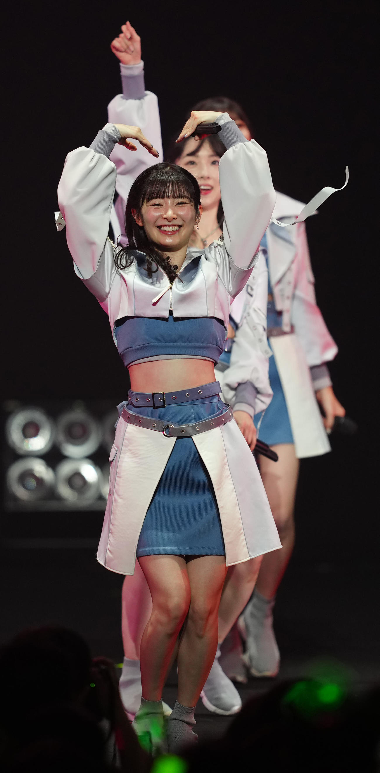 卒業コンサートに臨むAKB48の武藤十夢（撮影・江口和貴）