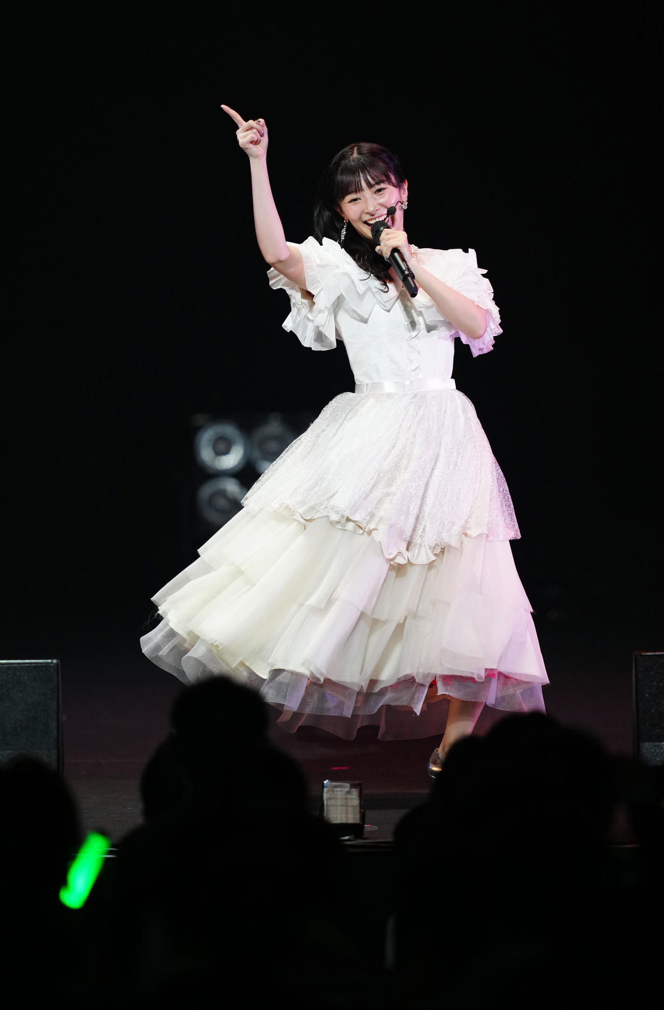 卒業コンサートに臨むAKB48の武藤十夢（撮影・江口和貴）