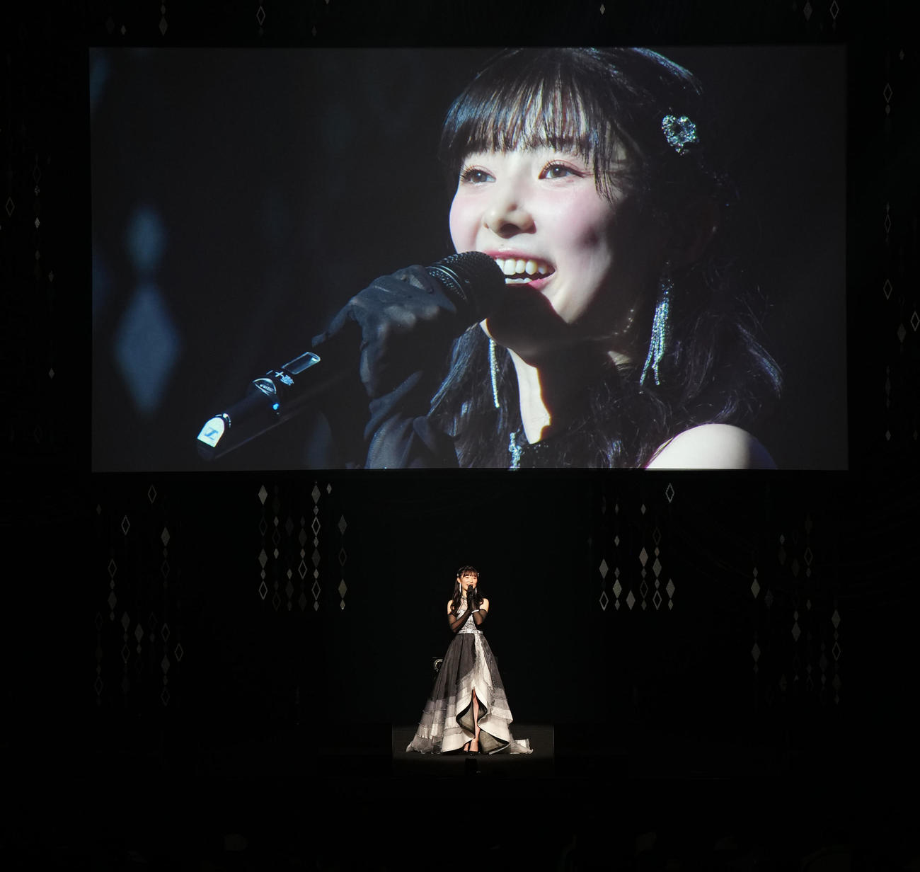 卒業コンサートに臨むAKB48の武藤十夢（撮影・江口和貴）