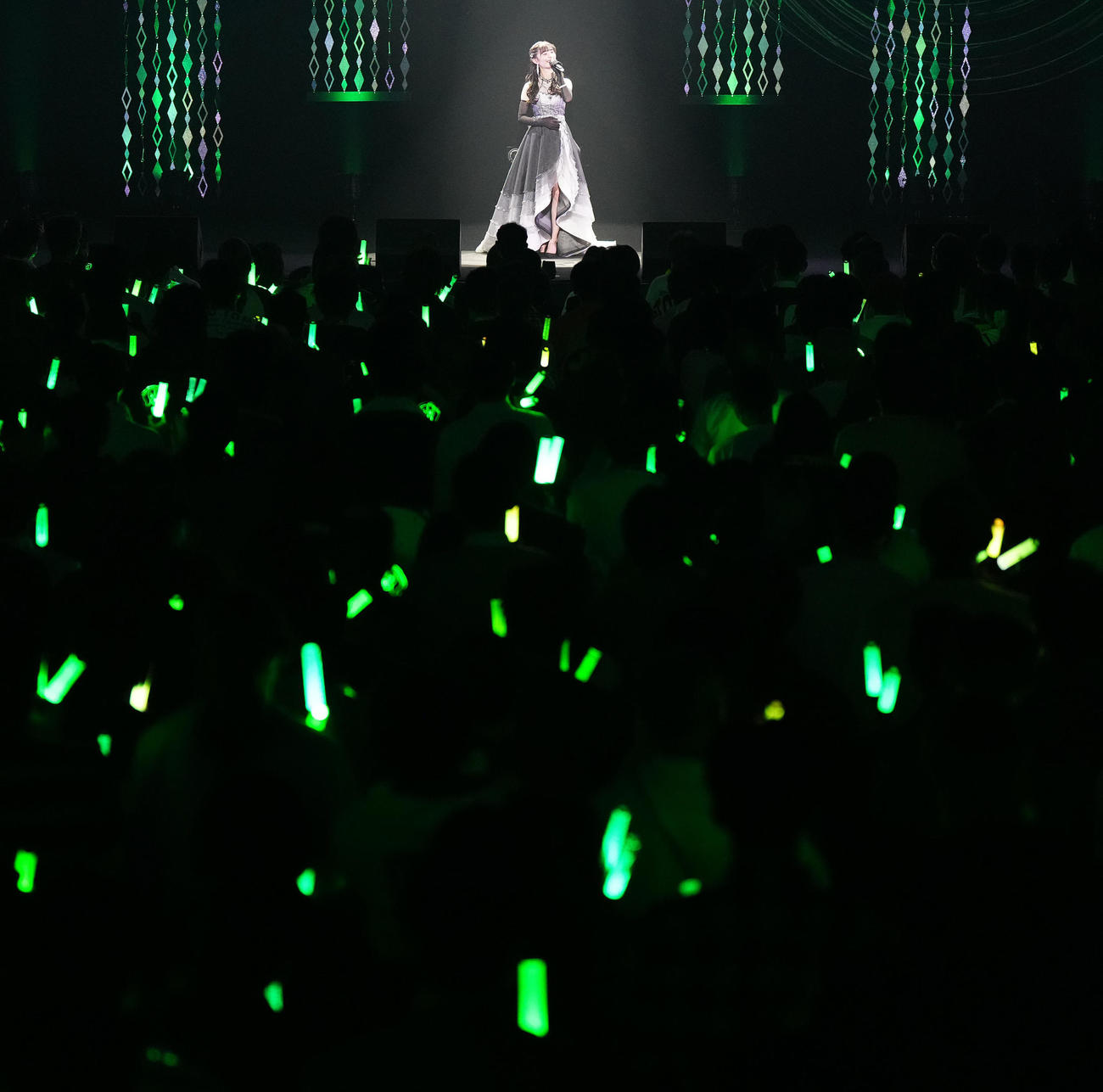 卒業コンサートに臨むAKB48の武藤十夢（撮影・江口和貴）