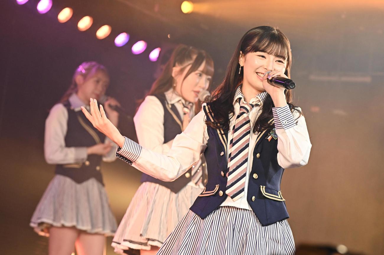 自身の卒業公演を開催した武藤十夢（C）AKB48