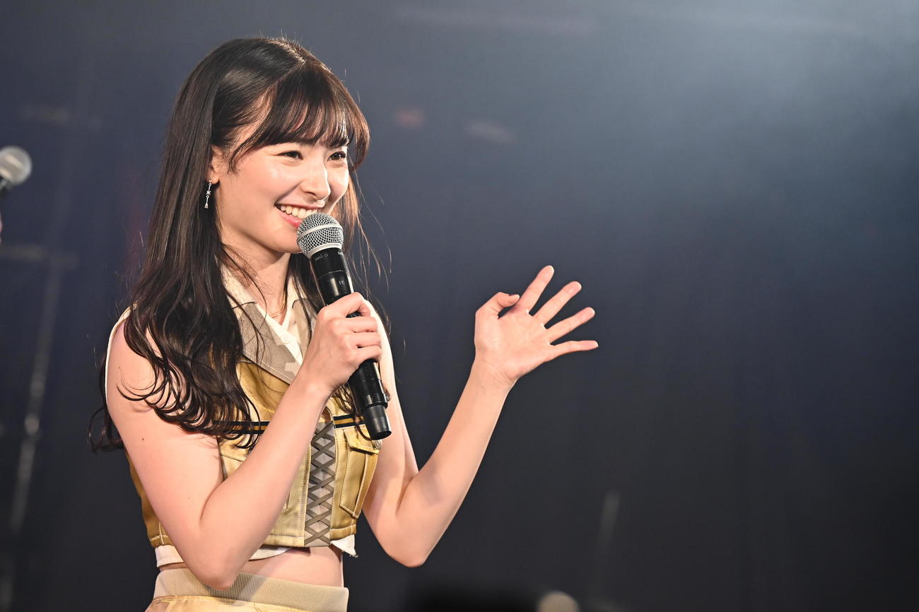 自身の卒業公演を開催した武藤十夢（C）AKB48