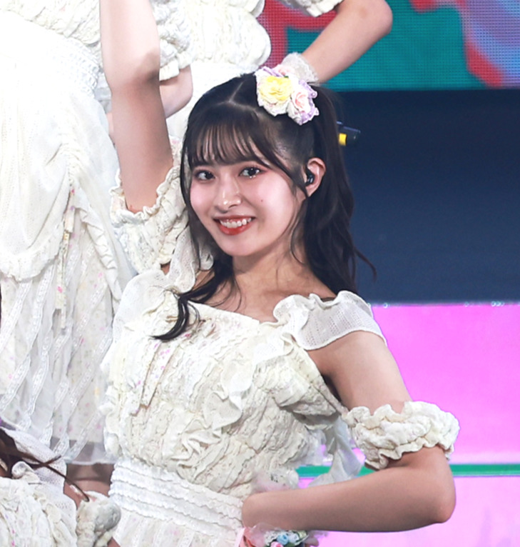 AKB48行天優莉奈（2022年10月撮影）