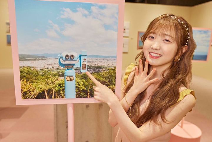 「ウェス・アンダーソンすぎる風景展　あなたのまわりは旅のヒントにあふれている」オープニングイベントに出席したAKB48本田仁美（撮影:Maho Korogi）