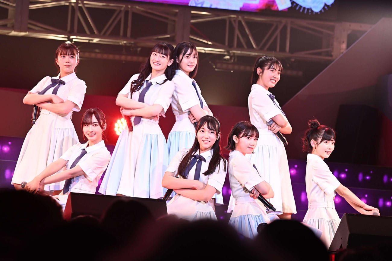 6周年記念コンサートを開催したSTU48（C）STU48