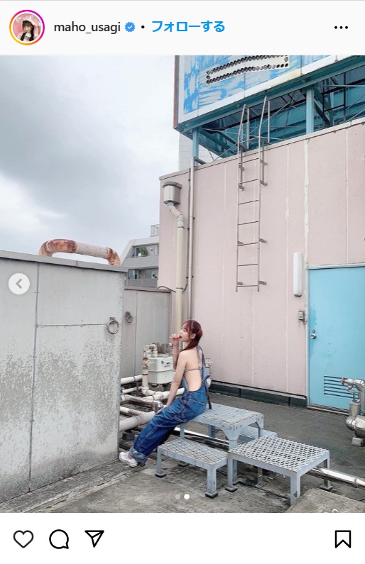 AKB48大盛真歩のインスタグラムから
