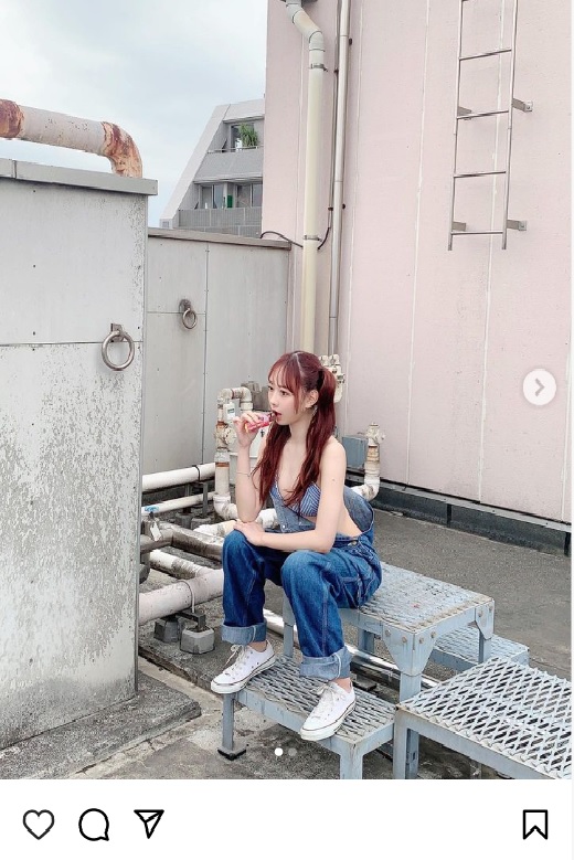 AKB48大盛真歩のインスタグラムから