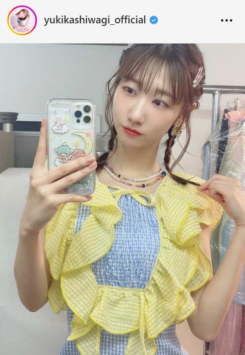 AKB48柏木由紀のインスタグラムから