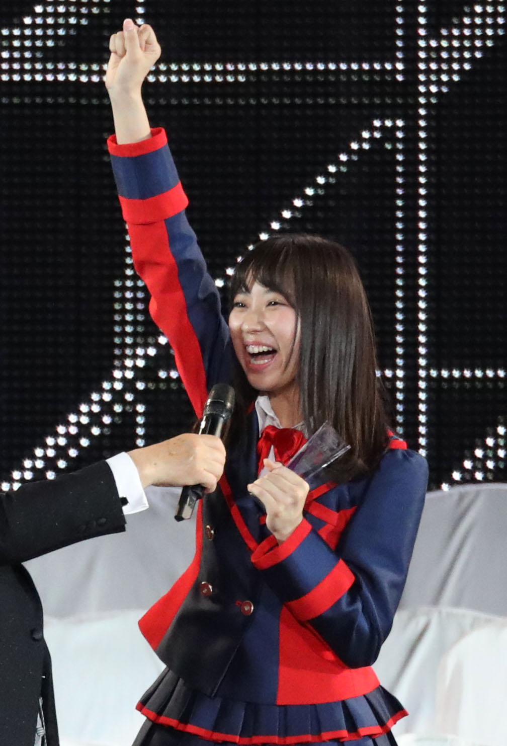 2018年6月、世界選抜総選挙で76位だったSKE48日高優月