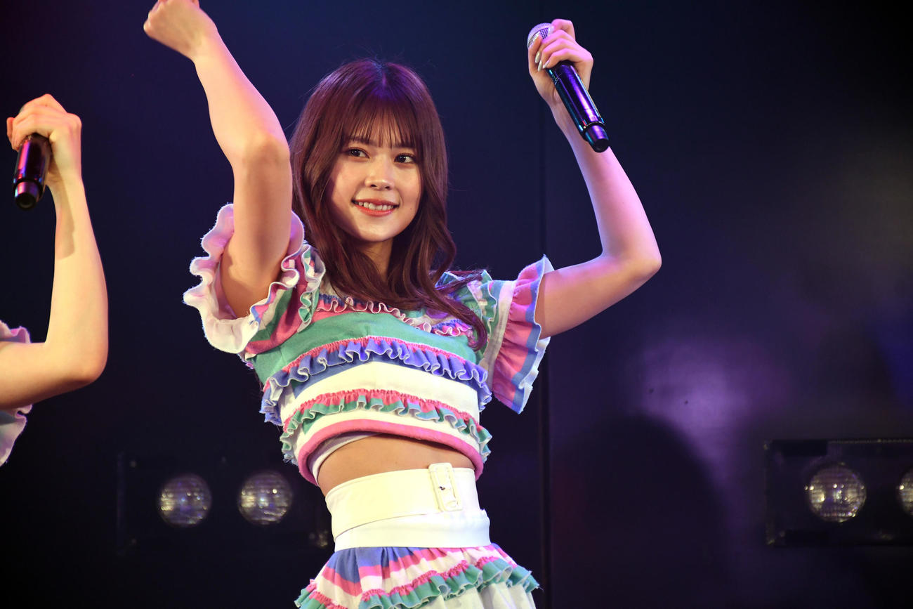 AKB48吉川七瀬（2022年4月19日撮影）