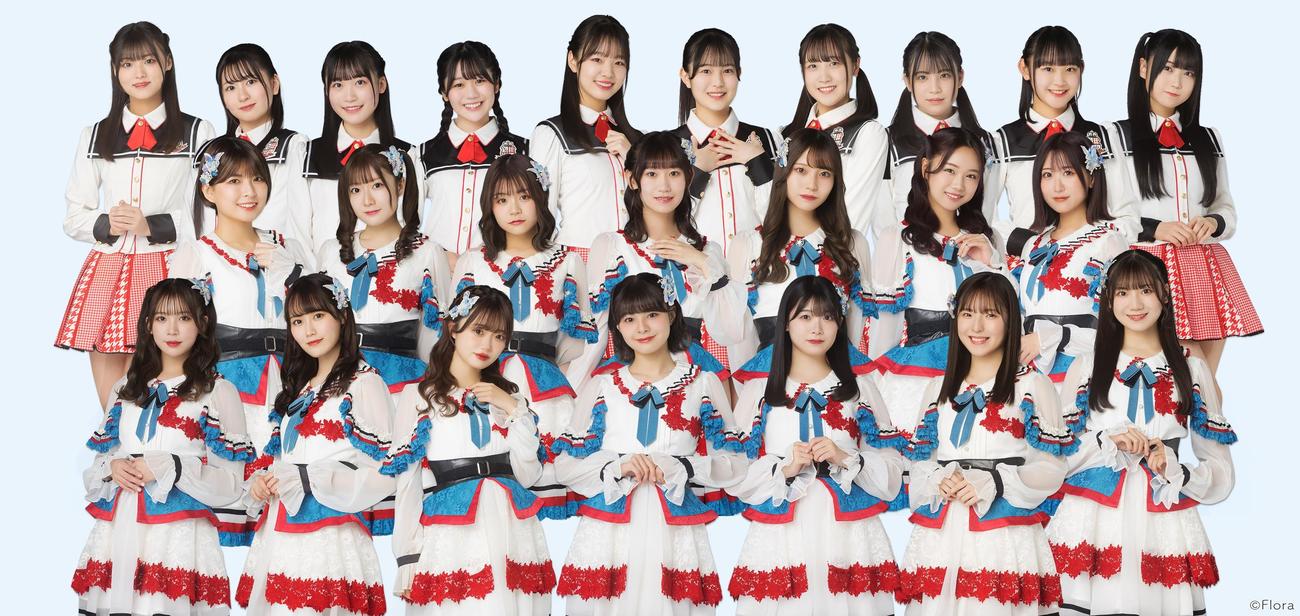9枚目のシングル発売を発表したNGT48（C）Flora