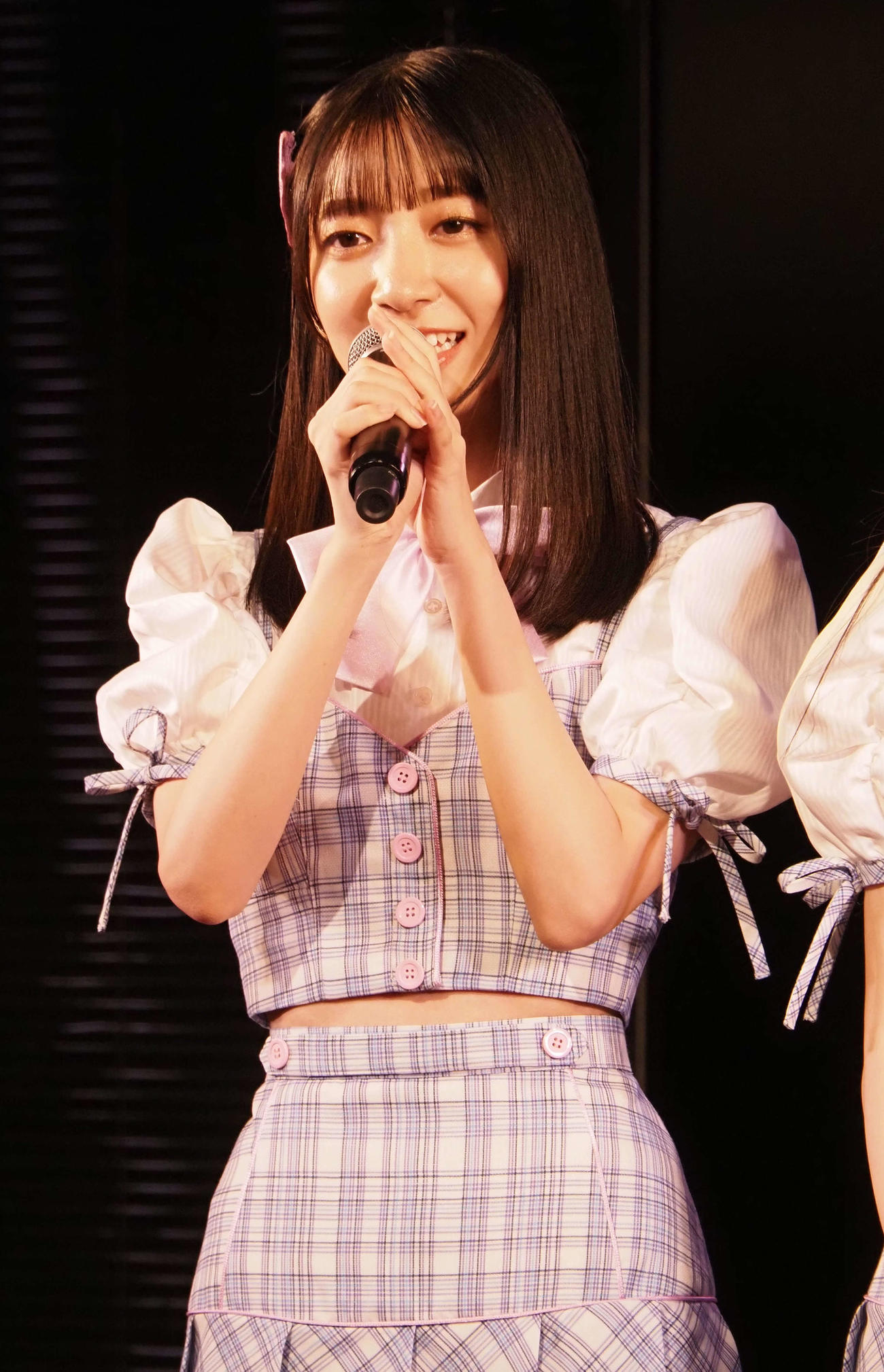 AKB48の18期研究生、工藤華純（撮影・遠藤尚子）