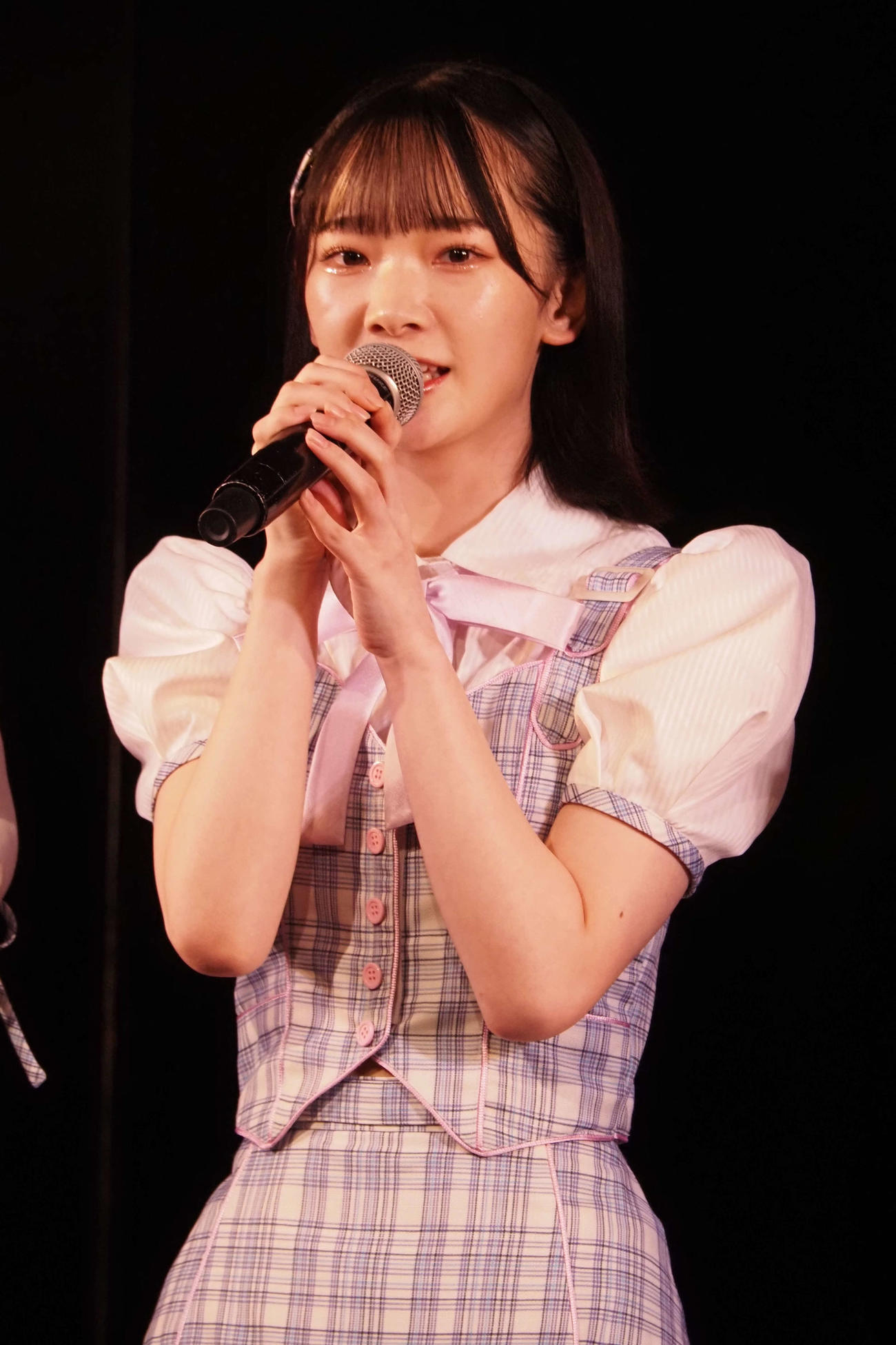 AKB48の18期研究生、成田香姫奈（撮影・遠藤尚子）