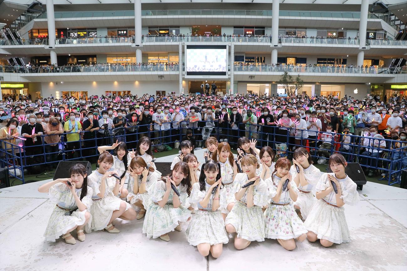 新シングル「好きになっちゃった」発売記念イベントを行ったSKE48（C）2023 Zest, Inc.／AEI