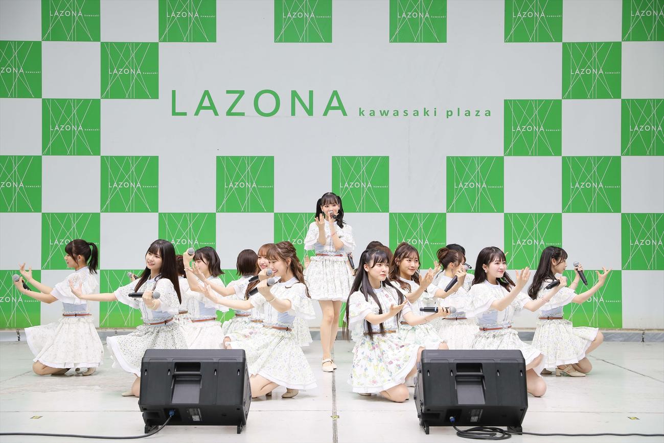 新シングル「好きになっちゃった」発売記念イベントを行ったSKE48（C）2023 Zest, Inc.／AEI