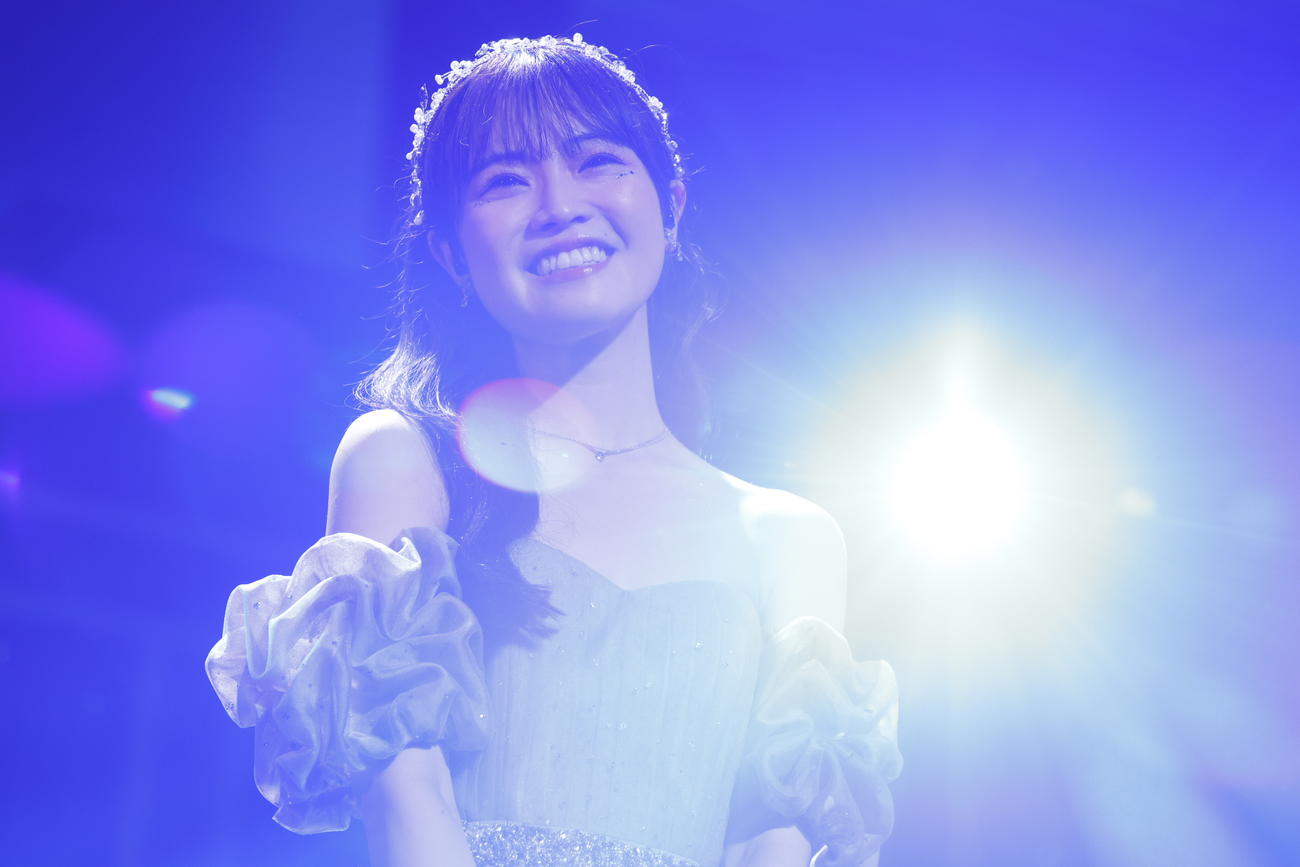 卒業コンサートを行ったHKT48本村碧唯(C)Mercury