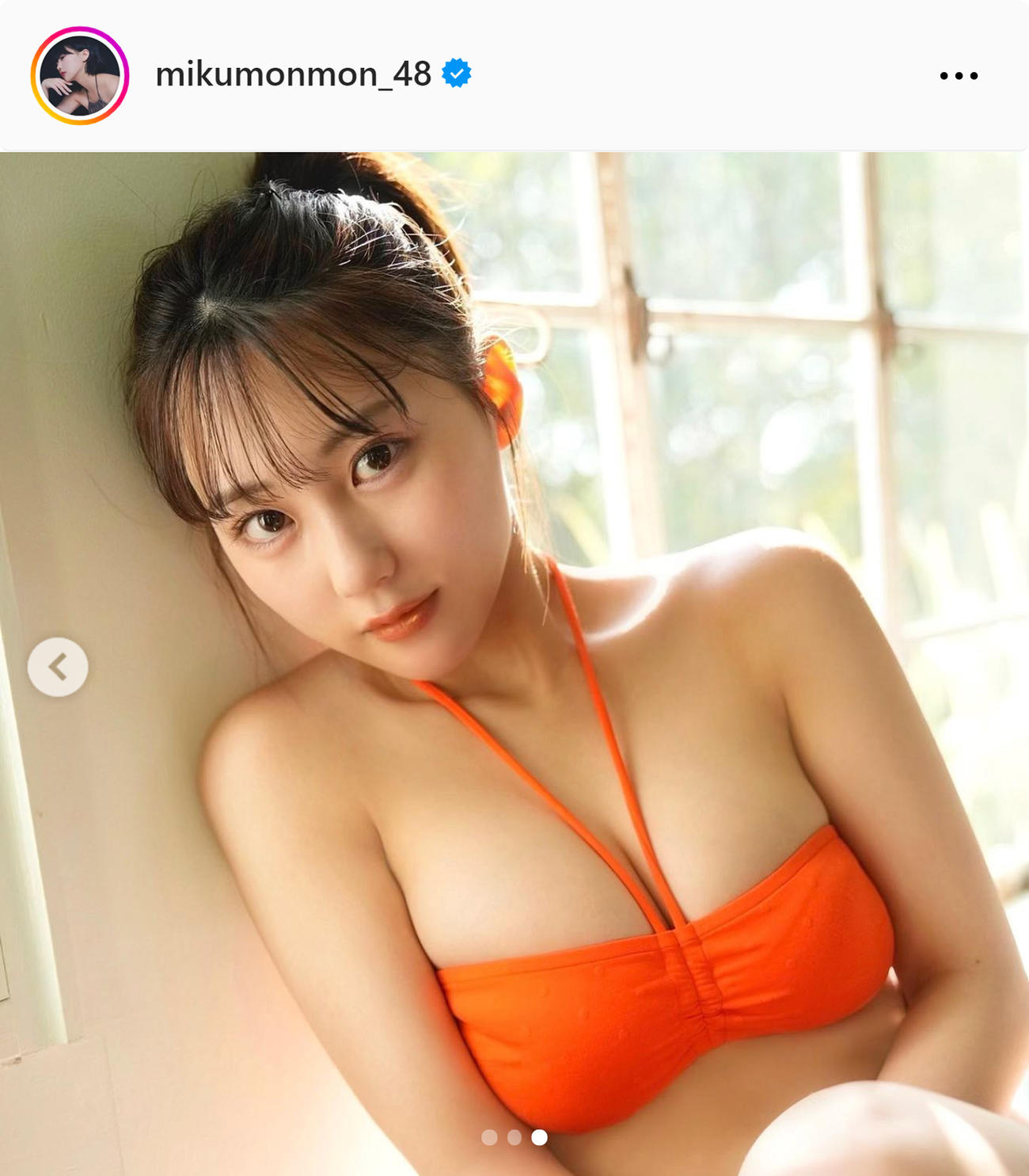 HKT48田中美久のインスタグラムから