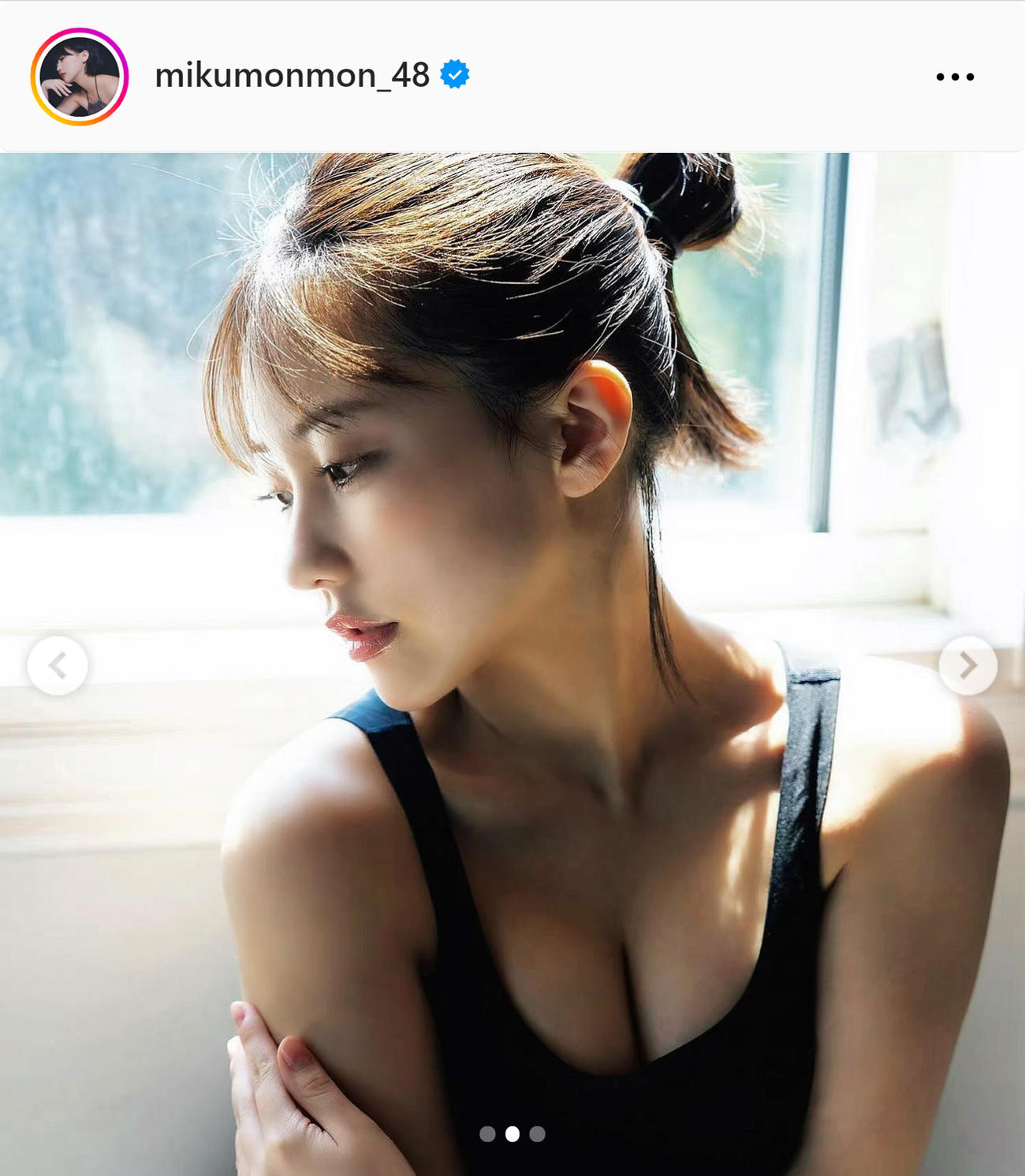 HKT48田中美久のインスタグラムから