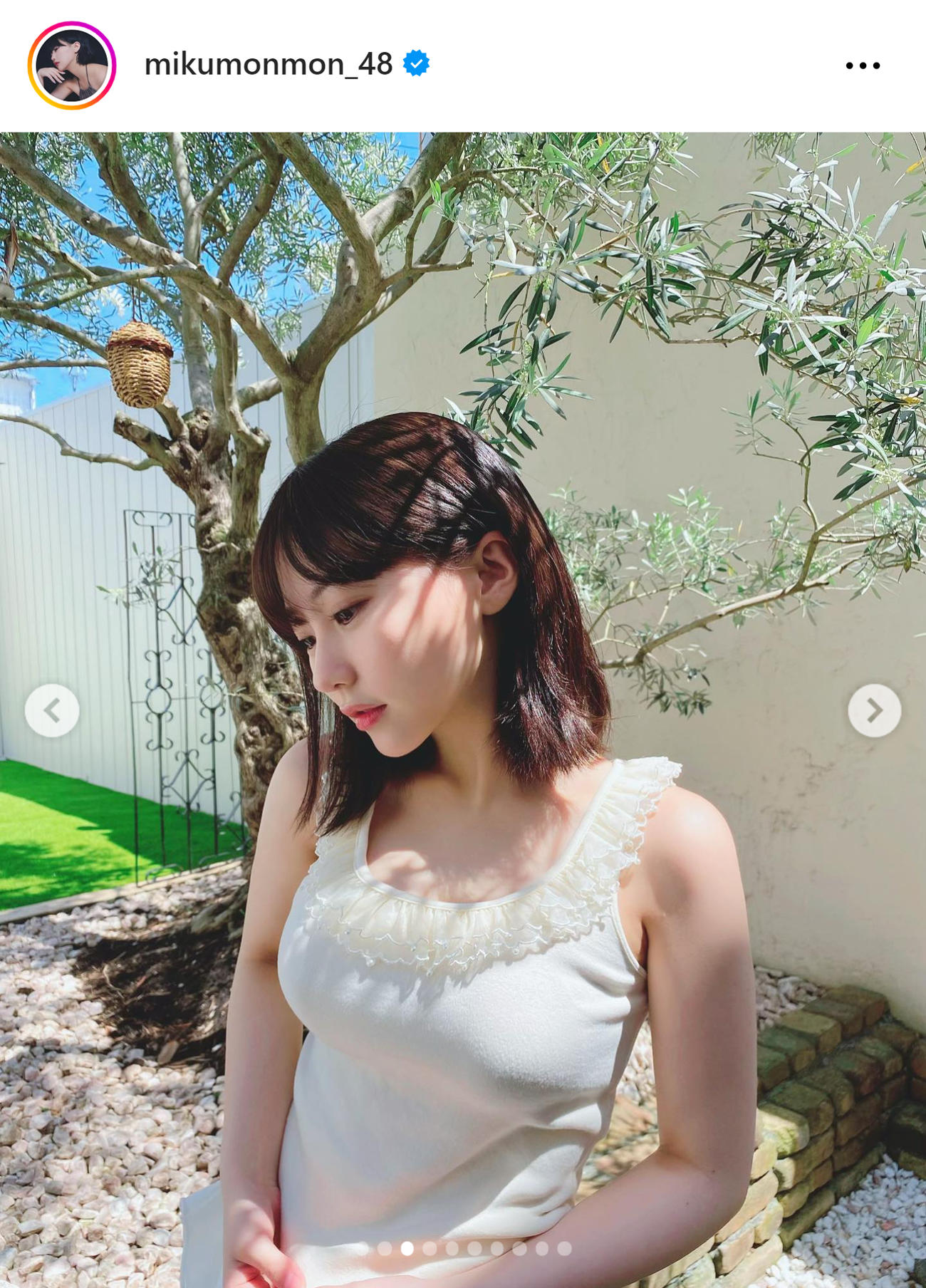 田中美久のインスタグラムから