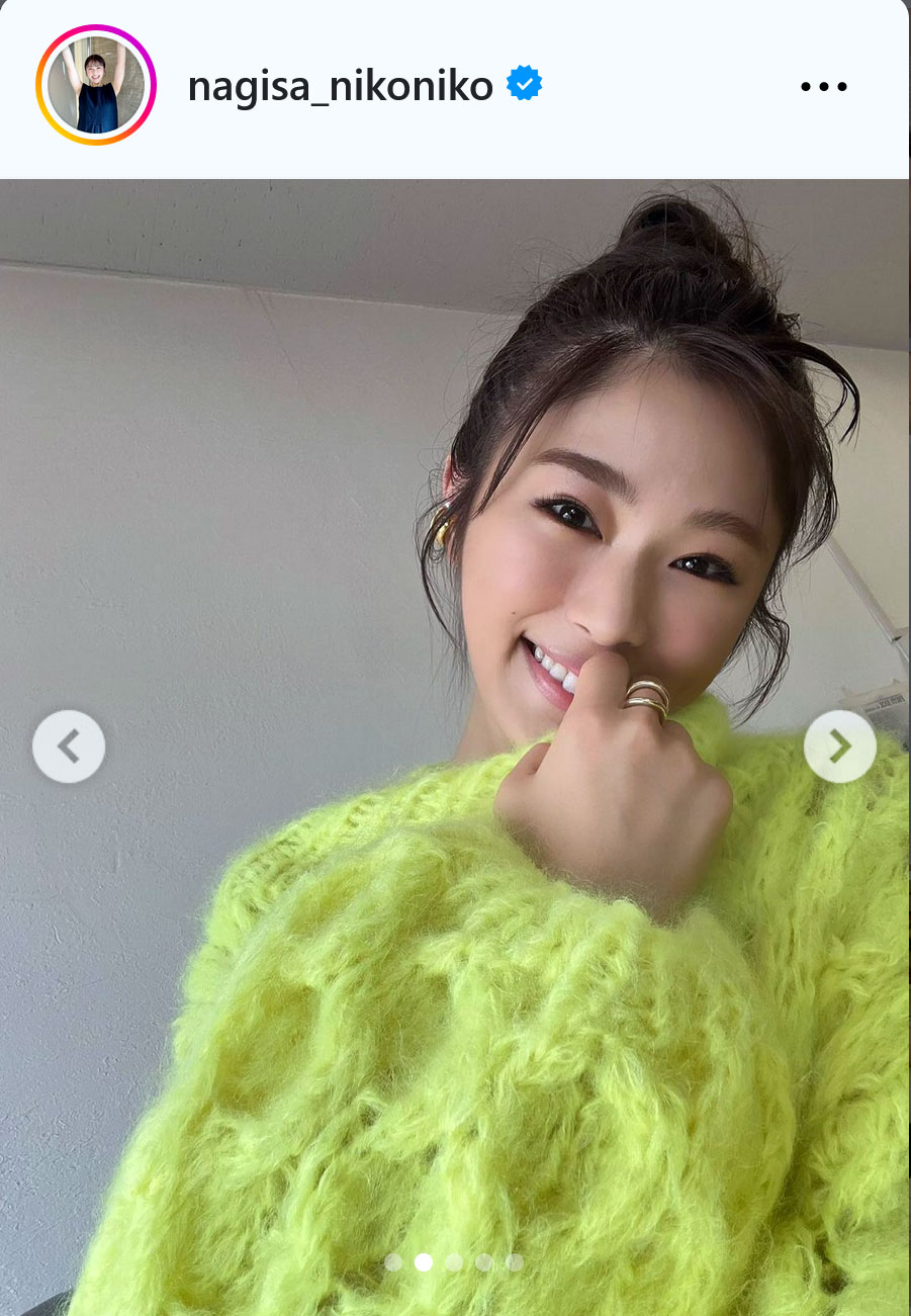 NMB48渋谷凪咲のインスタグラムから