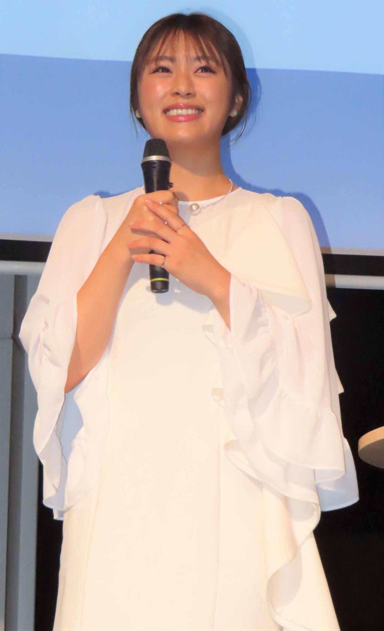 デル・アンバサダー大感謝祭2023に出席したNMB48渋谷凪咲