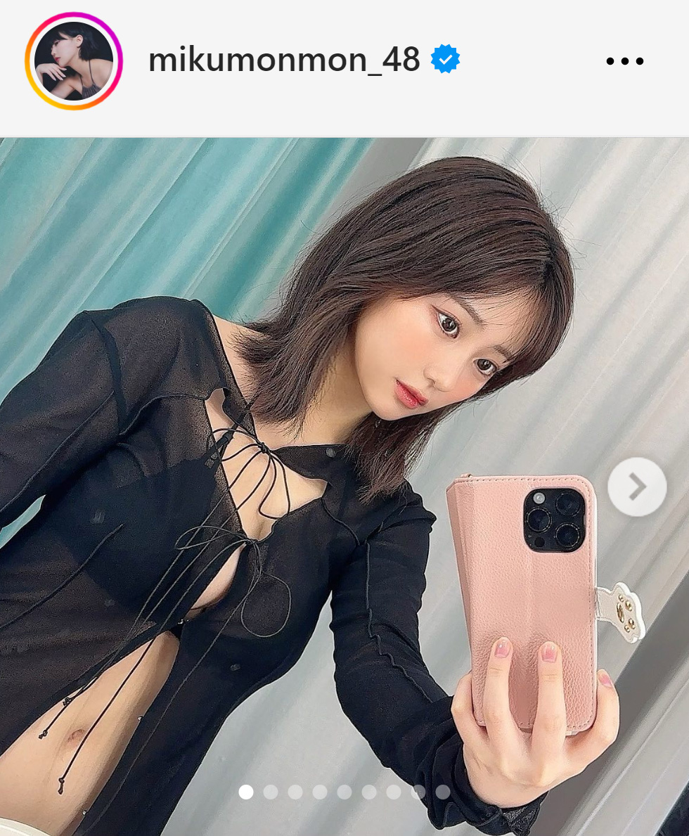 田中美久のインスタグラムから
