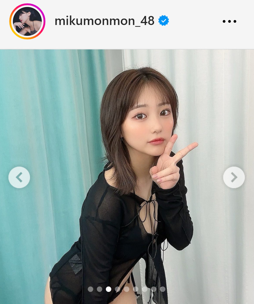 田中美久のインスタグラムから