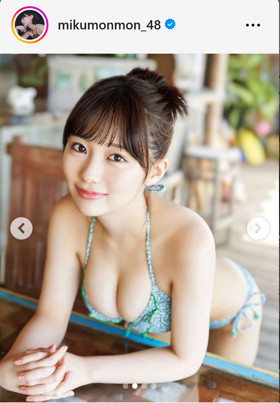 HKT48田中美久のインスタグラムから