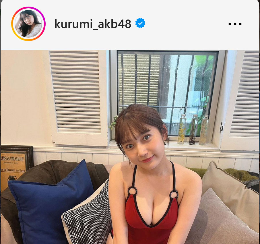 AKB48鈴木くるみのインスタグラムから