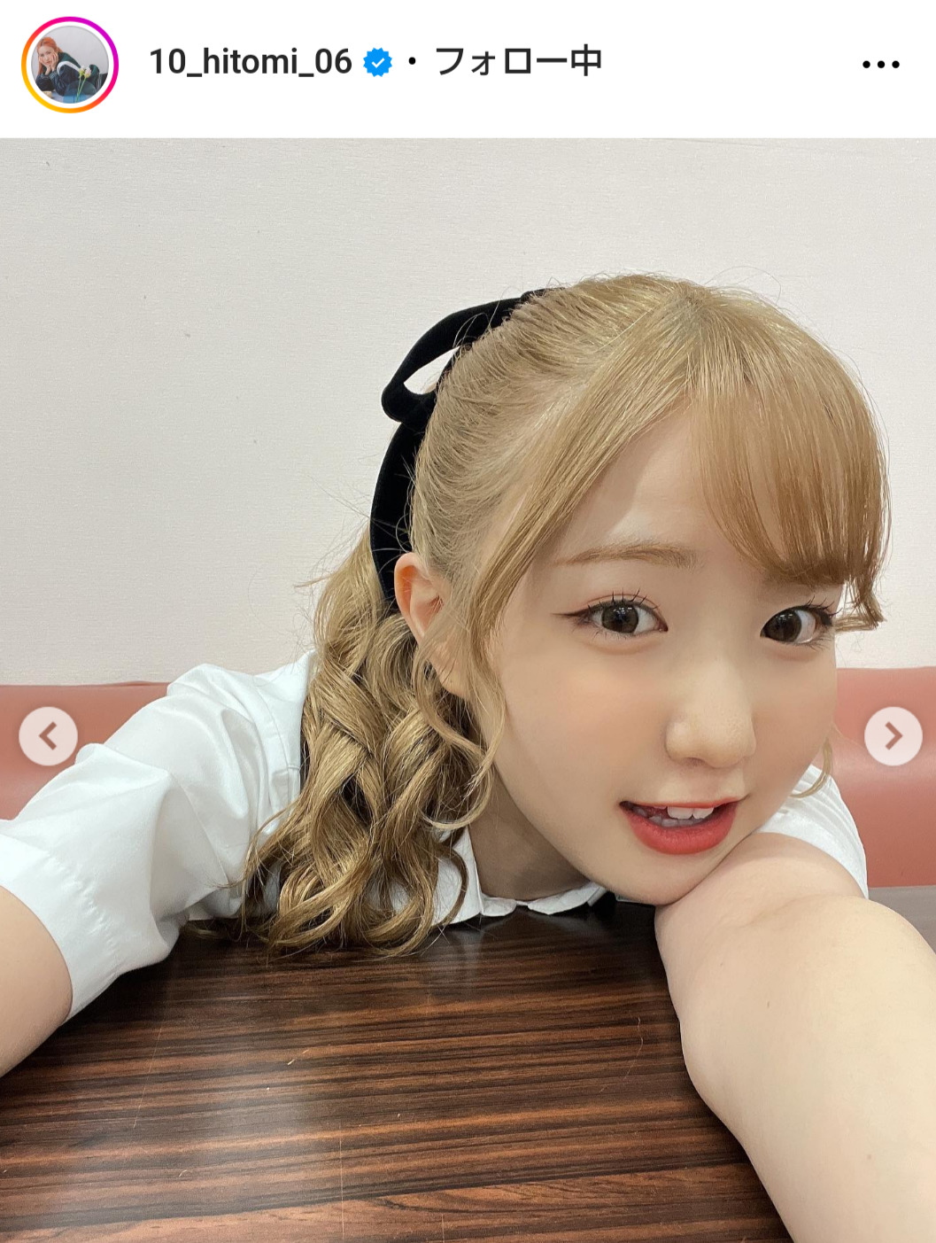 本田仁美のインスタグラムから