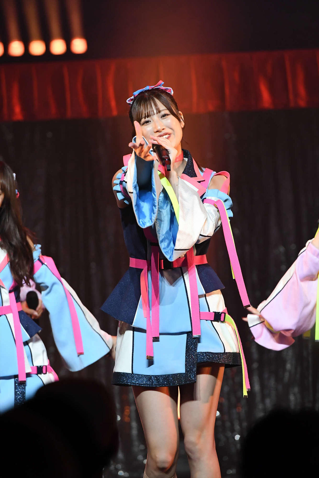 1位に選ばれた「あの頃のロッカー」を披露するSKE48荒井優希（C）2023 Zest，Inc．