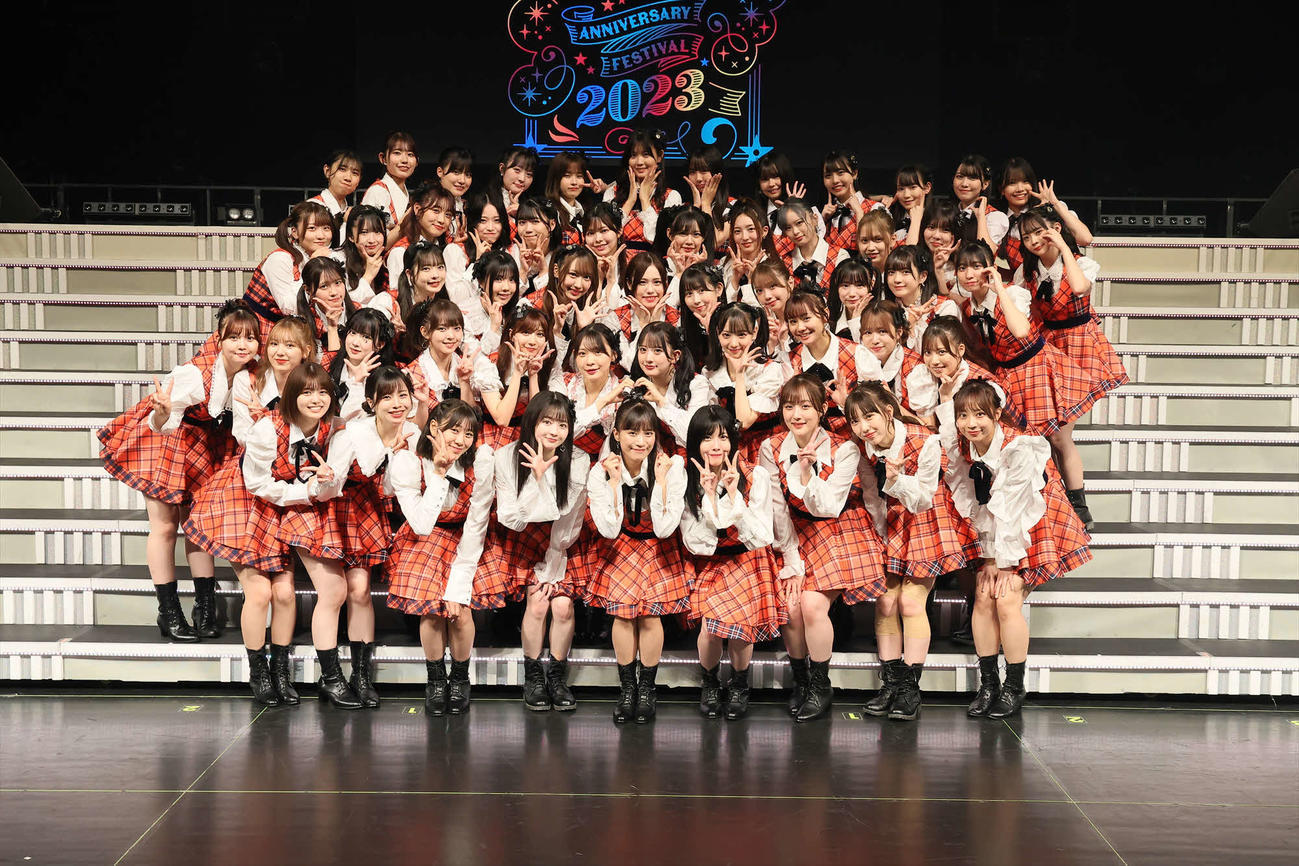 15周年コンサートを開催したSKE48（C）2023 Zest，Inc．