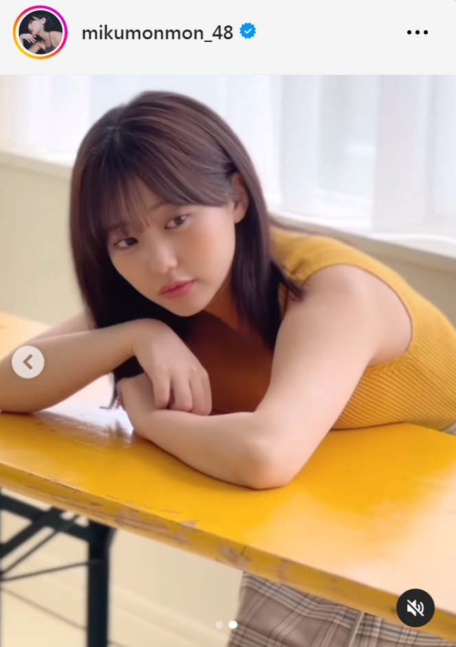 田中美久のインスタグラムから
