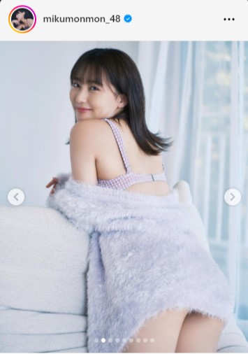 田中美久のインスタグラムから