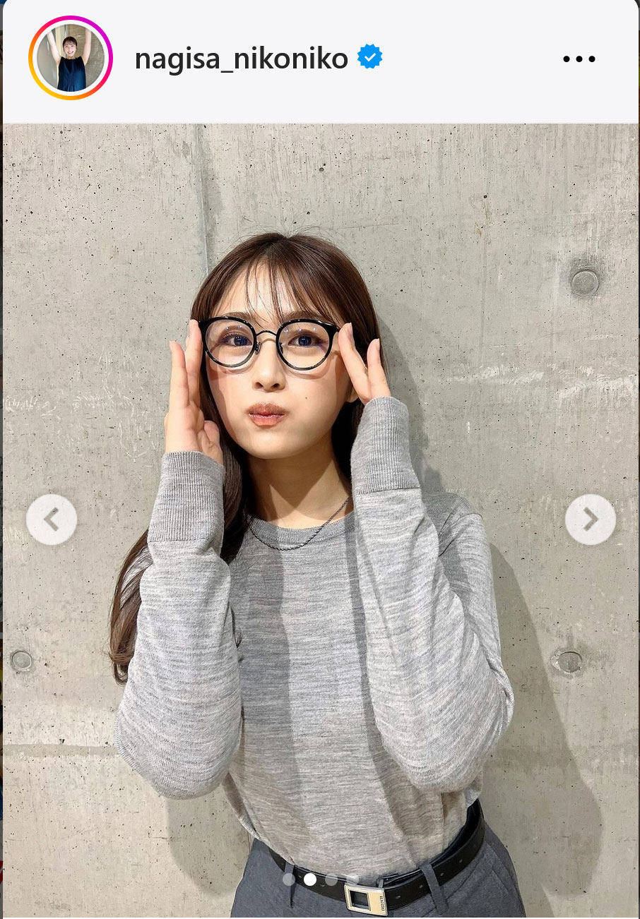 NMB48渋谷凪咲のインスタグラムから