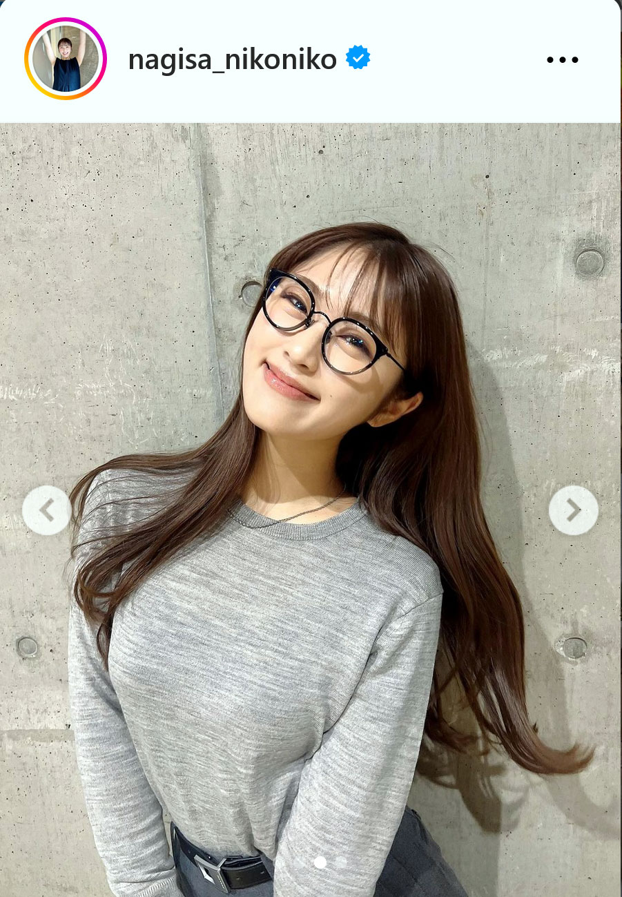 NMB48渋谷凪咲のインスタグラムから