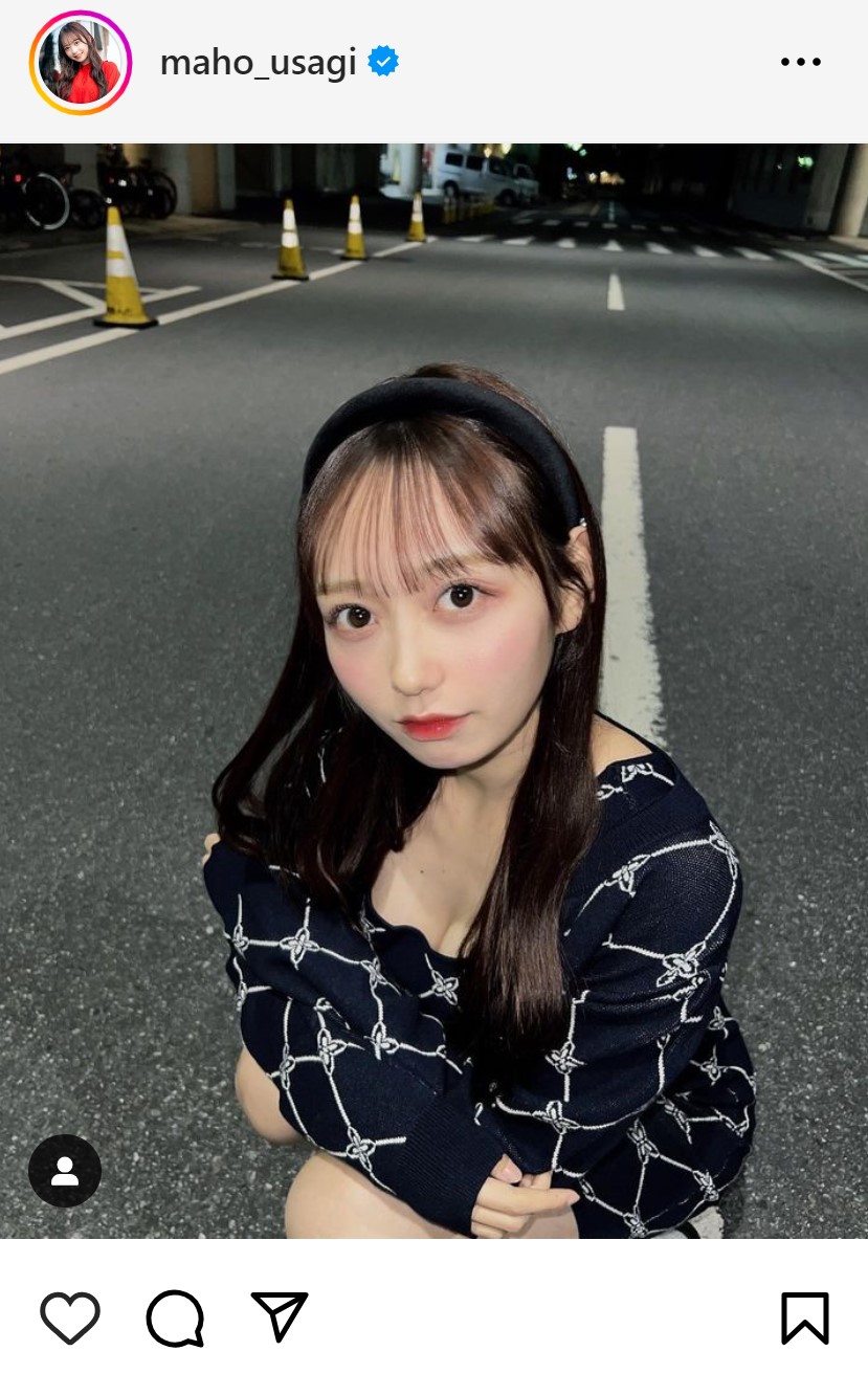 AKB48大盛真歩のインスタグラムから