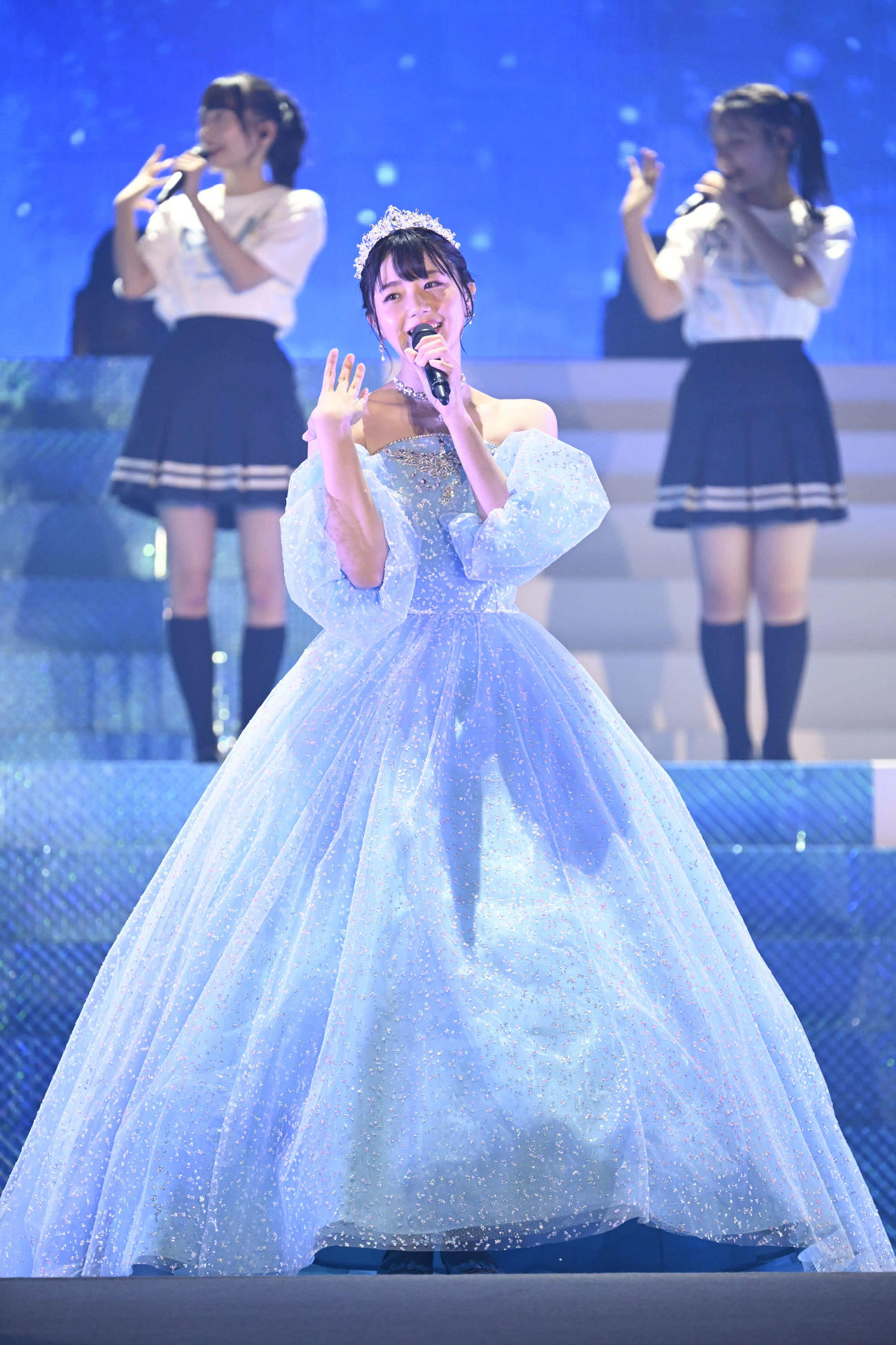 卒業コンサートを行ったSTU48瀧野由美子(C)STU