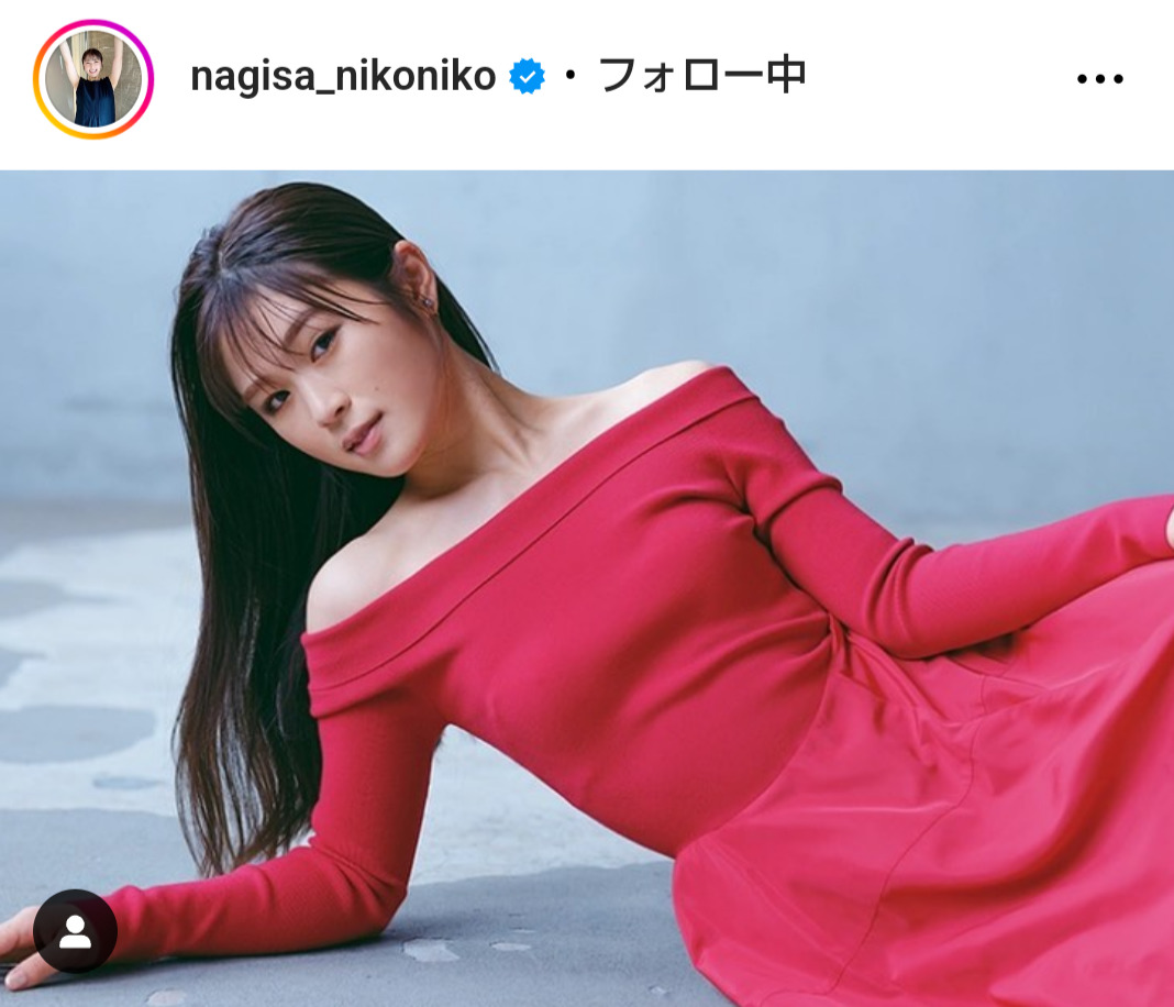 NMB48渋谷凪咲のインスタグラムから