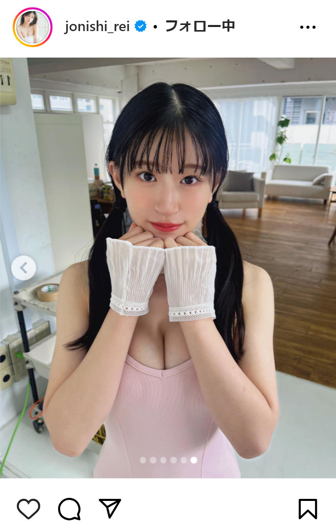 上西怜のインスタグラムから