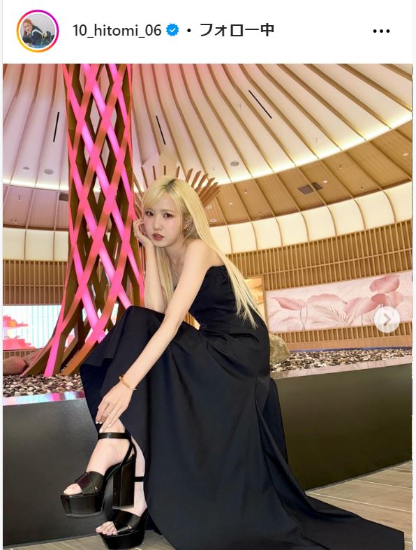 本田仁美のインスタグラムから