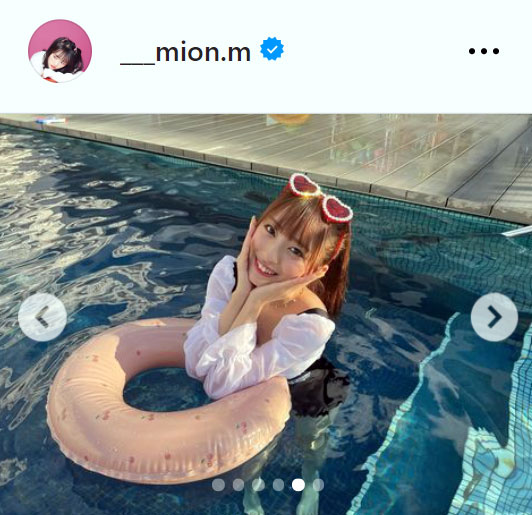 向井地美音のインスタグラムから