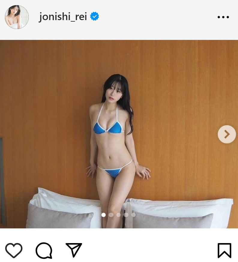 上西怜のインスタグラムから