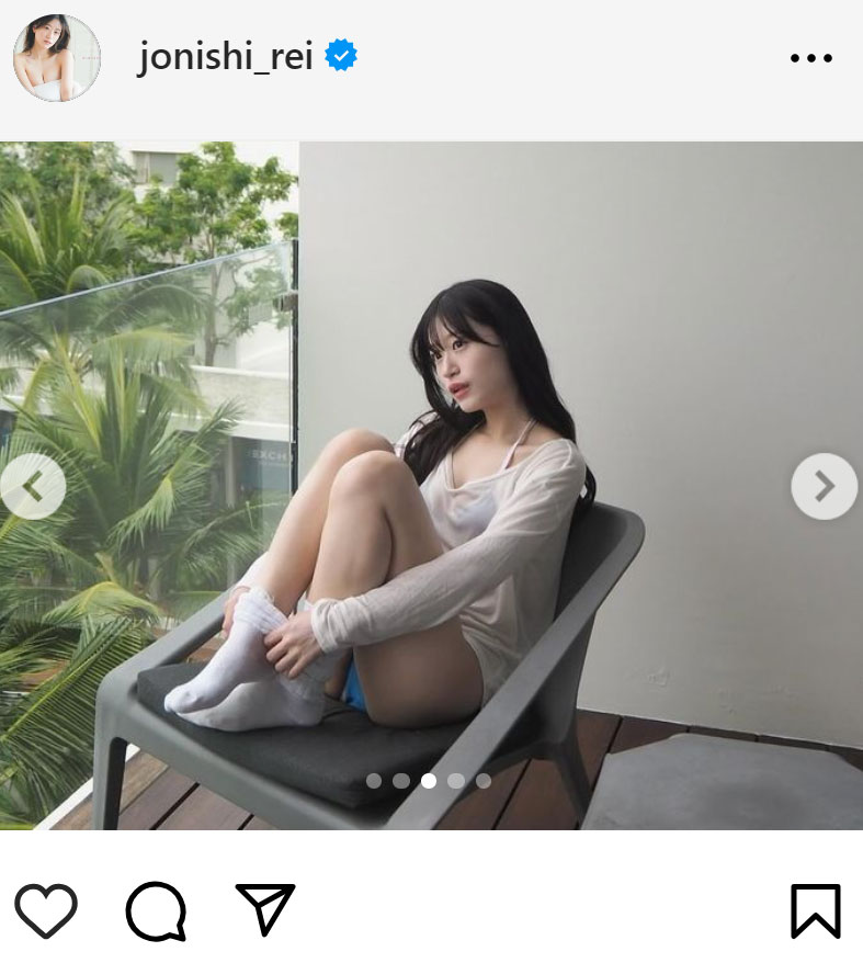 上西怜のインスタグラムから
