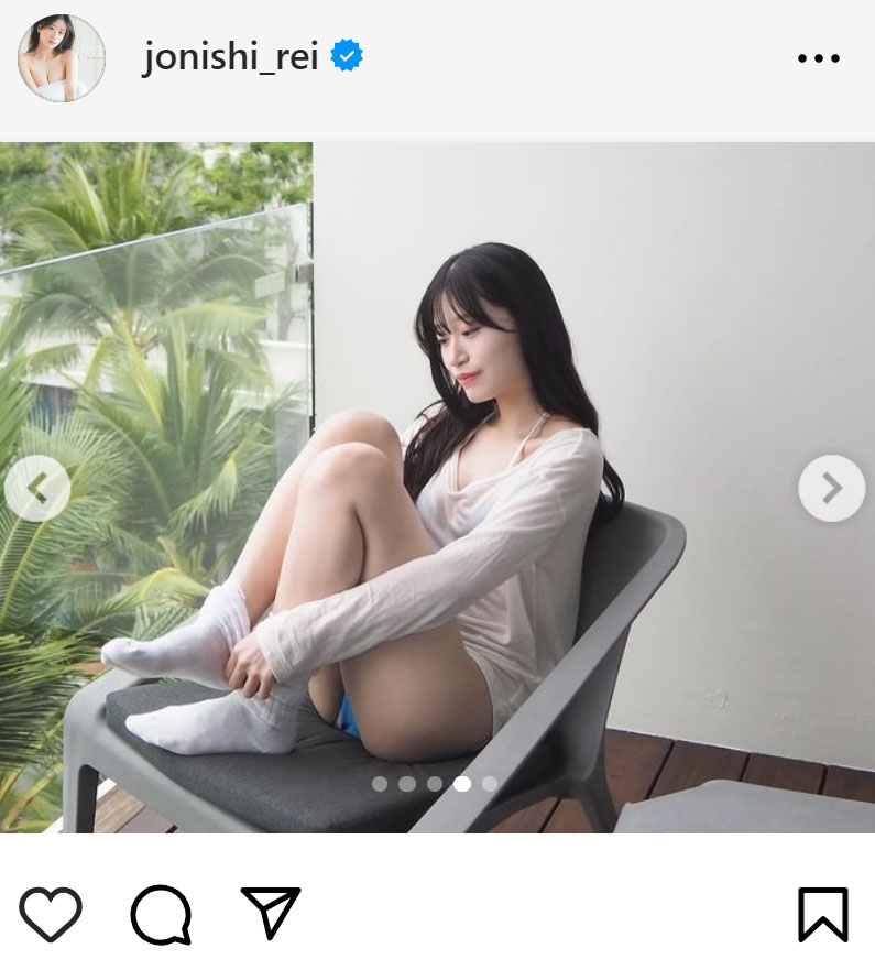 上西怜のインスタグラムから
