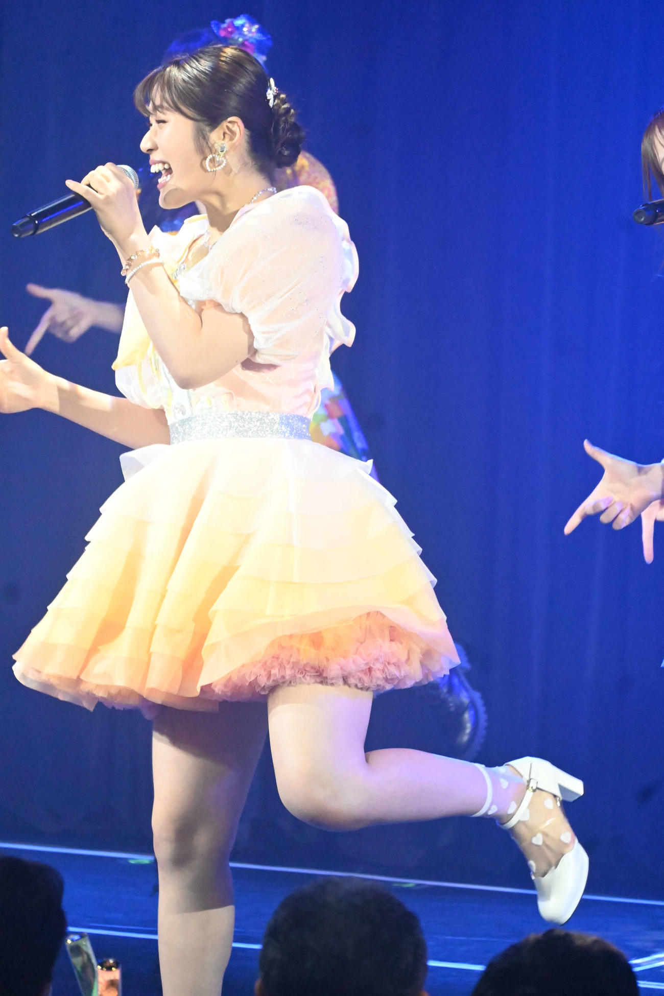 大阪・NMB48劇場で卒業公演を行ったNMB48渋谷凪咲（撮影・松浦隆司）